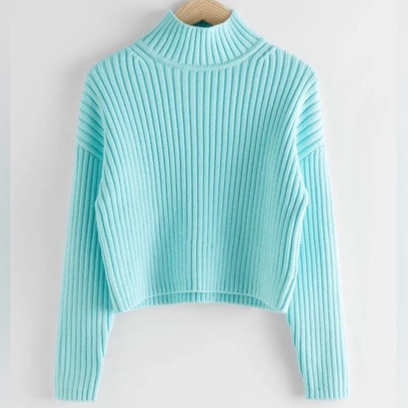 & OTHER STORIES | Light Blue Sweater - Picture 1 of 4
